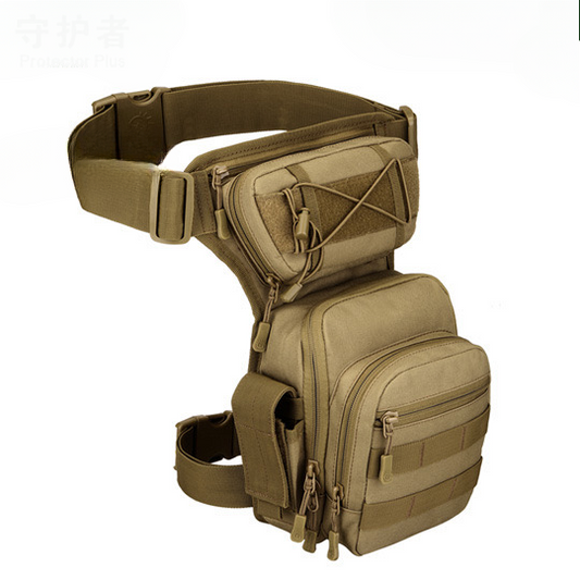 Convenient Stylish Waterproof Leg/Waist Bag With Multiple-pockets