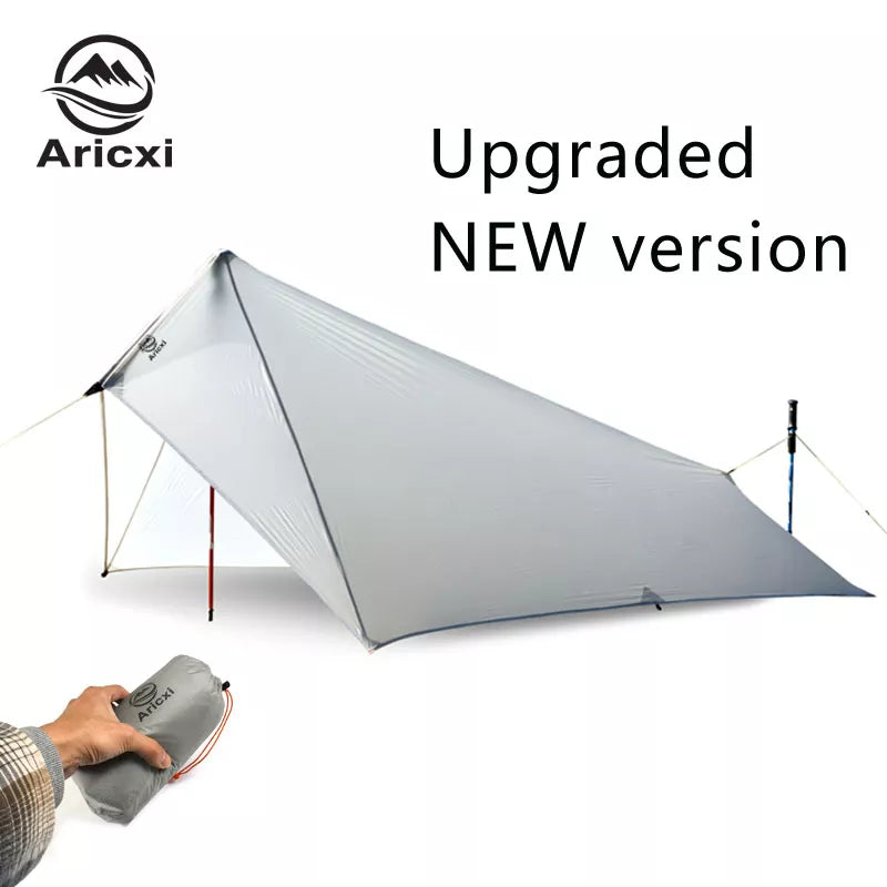 Ultra Light Rain Fly Tent Tarp, Waterproof 15d Silicone Coating Nylon Camping Shelter Canopy Rainfly, Lightweight tarp