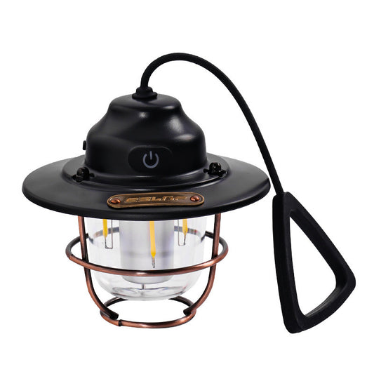 Vintage LED Camping Lantern with USB Charge